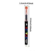 Multi-Pack Soft Tip Markers Set! Vibrant & Long-Lasting, Suitable For Rock, Glass & Wood. Soft Brush Tips Easy For Beginners, Auto Ink Control & Leak-Proof, Great Birthday Christmas Gift