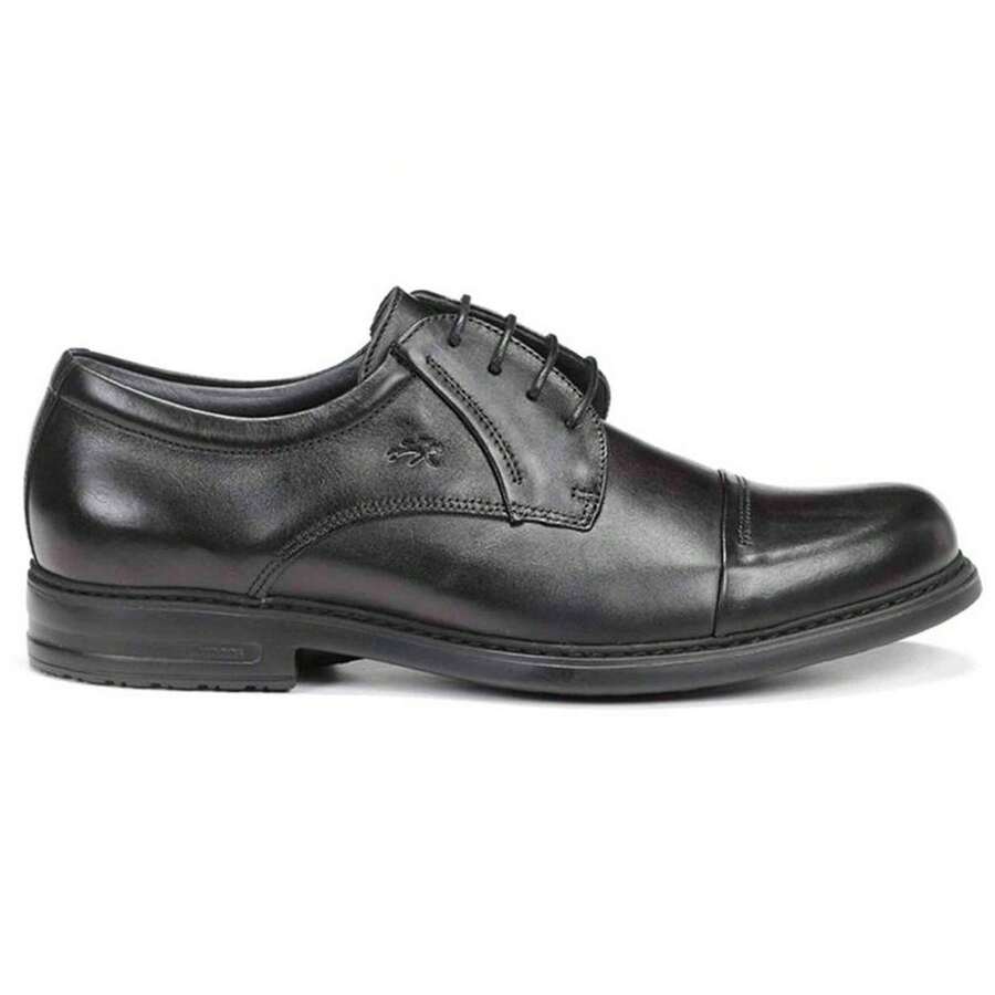 Fluchos Lace Shoes 10184-497027 For Man In Color Black - الأسود - مشاهدة 1
