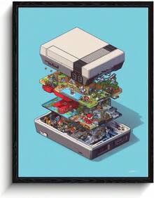Decoración de sala de juegos, arte de pared en lienzo de juegos, decoración de pared en lienzo con tema de videojuegos, póster de controlador de juegos para niños para dormitorio, impresiones de cuadros de pintura de juegos para adolescentes, cuadros decorativos para sala, póster, con marco, pósters, cuadros para la pared, marcos para cuadros, cuadro, virgen de guadalupe, salas - transparente - Ver 2