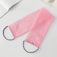 2pcs African Net Exfoliating Bath Towel Set, Double-Sided Design For Gentle/Coarse Exfoliation, Effective Body Scrubbing, Shower Back Scrubber, Quality Mesh Material, Convenient Tie Design, Loofah Bath Towel, Body Sponge, Leaves Skin Smooth, Suitable For Daily Use (Blue, Purple) - Multicolor - View 10