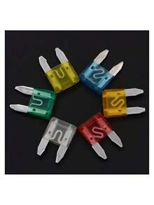 60 Pieces/Pack Mini Standard Blade Fuse Set Car Fuses 5A 10A 15A 20A 25A 30A For Cars And Trucks - 60 - View 1