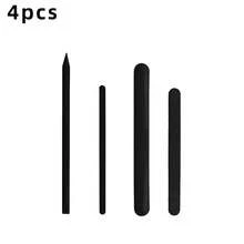 4支硅胶搅拌棒，可重复使用环氧树脂液体涂料搅拌器 - 紫色 - 查看 15