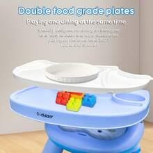 Baby Bear Creative Children's Dining Chair, Lightweight And Portable. The Double-Layer Plates Can Be Easily Removed And Cleaned. - Pink - View 4