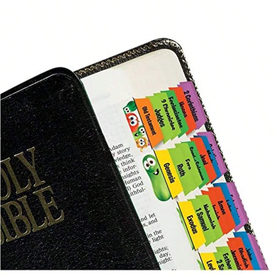Veggietale R Bible Indexing Tabs - Clasificado - Ver 1