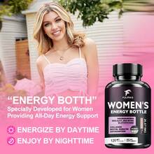Fulimiks Women's Energy & Focus Supplement, Multivitamin, With Ashwagandha, Sea Moss, Shilajit, Overall Health And Immune Support, For Adrenal, Low Energy, Fatigue, Herbal Formula, Day & Night Use - 1 Bottle-Trial stage - 查看 3