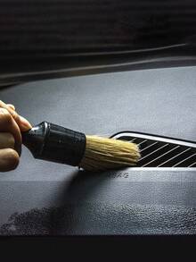 汽车清洁刷套装 - 软毛内外饰细节清洁刷，适用于仪表盘、通风口、按钮和饰条 - 多功能汽车清洁工具，不会刮伤车身，适用于轿车、SUV 和卡车 - A - 查看 2