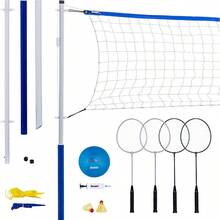 Franklin Sports Volleyball and Badminton Set - como en la foto - Ver 7