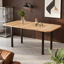 Dining Tables - Ameican White Oak + MDF + MDF-3 - View 1