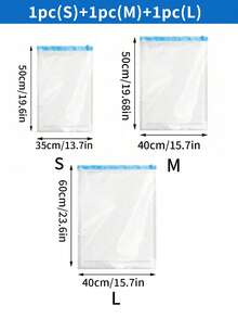 10/5/3/1pc Vacuum Storage Bags, Vacuum Bags, Clothes Vacuum Bags, Foldable Storage Bags, Manual Air Pump Bags, Thick Hand Roll Storage Bags, Travel Clothes Storage Bags, Vacuum Compression Bags, Luggage Clothes Vacuum Storage Bags