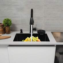 YUNRUX Kitchen Sinks - Black - View 9