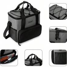 gris (02-GREY)+Tamaño del almuerzo de 24 latas