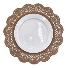 Mantel de papel kraft TendenciaBlonda de 41 cm, 100 piezas # 16 Manteleria PlatosCalidad premium - 1 - Ver 4