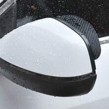 4pcs/Set Car Rearview Mirror Rain Guards, Thickened Carbon Fiber Texture Rearview Mirror Rain Shields, Car Rearview Side Rain/Snow Visors, Suitable For Car Accessories, Rearview Mirrors, Rearview Mirror Covers,Spring Summer Picks,Brides Maid Gifts,Room,Bedroom Deccor,Bedroom Deccor,Beach,Travel,For Men,For Women,Vacation - Multicolor - View 5