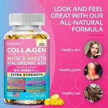 14 IN 1 Collagen 120 Softgels - With Biotin, Keratin, And Hyaluronic Acid - Supports Skin, Nail, And Hair Health And Joint Health - 1 chai - Xem 6
