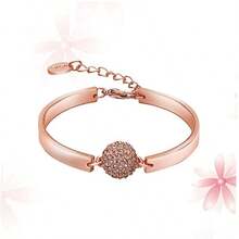 Holibanna 2 Piezas pulsera con dijes para mujer pulseras de dijes brazalete de oro rosa brazalete conjunto extensor de pulsera brazaletes de mujer personalidad extender Perder - Plata antigua - Ver 4