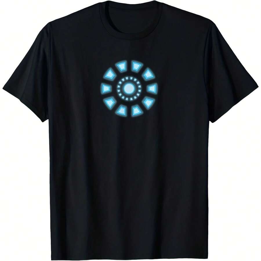 Studios  Tony Stark Arc Reactor Classic T-Shirt - Đen 8 - Xem 1