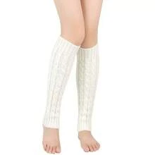 3 Pairs Women's Warm Leggings, 80s Ribbed Knit Long Socks, Suitable For Party And Sports - Multicolor - View 12