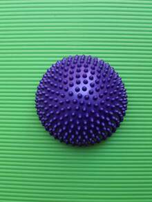 Authentic Sensory Training Massage Ball, Tactile Durian Ball Yoga Fitness Ball, Sensory Intelligence River Crossing Stone, Pilates Foot Yoga Fitness Ball, Semi-Circle Balance Training Yoga Massage Ball - Multicolor - View 6