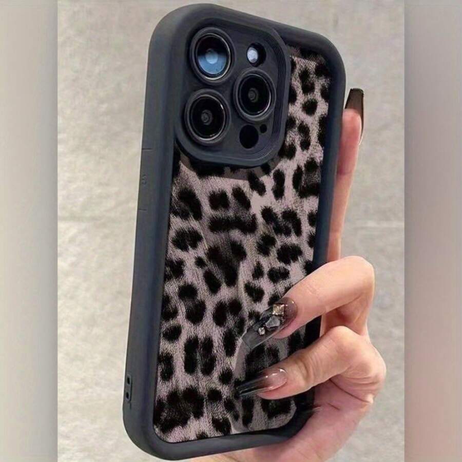 New Full-Body Premium Shockproof Phone Case Phone Case: Light Purple Leopard Print For IPhone 17/17 Pro/17 Pro Max, 16/16 Plus/16 Pro/16 Pro Max, 15/15 Plus/15 Pro/15 Pro Max, 14/14 Plus/14 Pro/14 Pro Max, 13/13 Pro/13 Pro Max, 12/12 Pro/12 Pro Max, 11/11 Pro/11 Pro Max, Easter Gift Idea Protective Phone Cover Full Body Drop Protection,, Valentine's Day Get A New Phone Case For Your Phone! - 1pc - 查看 1