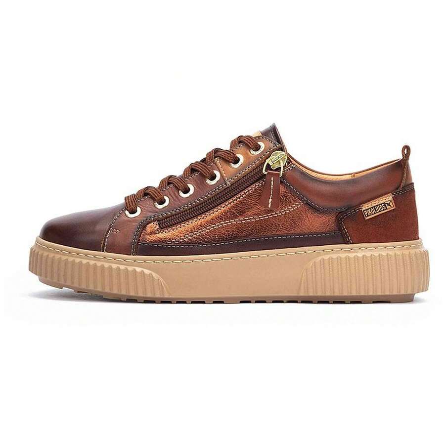 Pikolinos Damsneakers W4Z-6784C1-130 i brunt - Brun - Visa 1