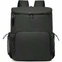 Mochila enfriadora para hombres y mujeres aada impermeable suave ligera a prueba de fugas 30 latas viajes camping picnic playa - 40 Latas+Negro - - Ver 5