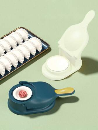 1pc Manual Dumpling Mold, Multifunctional 2-In-1 Dumpling Maker, Household Kitchen Tool