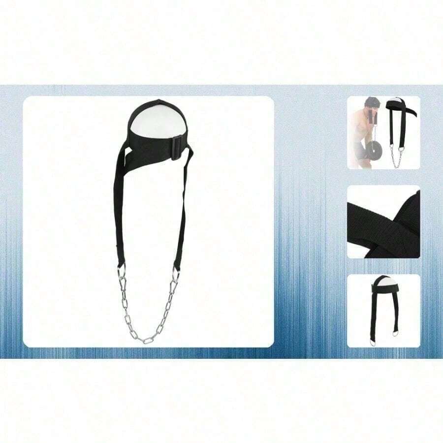 Entrenador de Cuello de Cabezas, Shoulders Bear Load Force Training Arnés Ejercitador de Cuello Soporte de Constructor Entrenamiento De Fuerza.pesas - por defecto - Ver 1