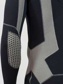 3mm Neoprene Wetsuit, Unisex Warm Diving Suit; Men's Front Zip Surfing Wetsuit; Women's One-Piece Thermal Swimsuit - Multicolor - View 7