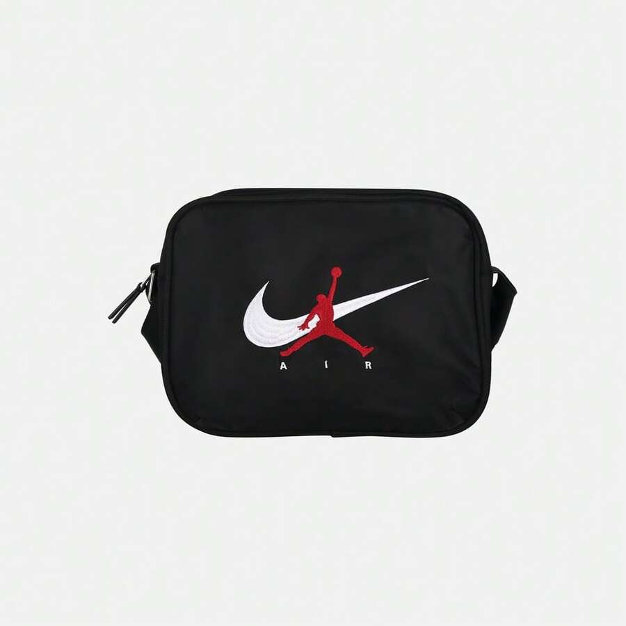 Jordan 男女通用斜挎包 JD2613031AD-001 - 黑色 - 查看 1