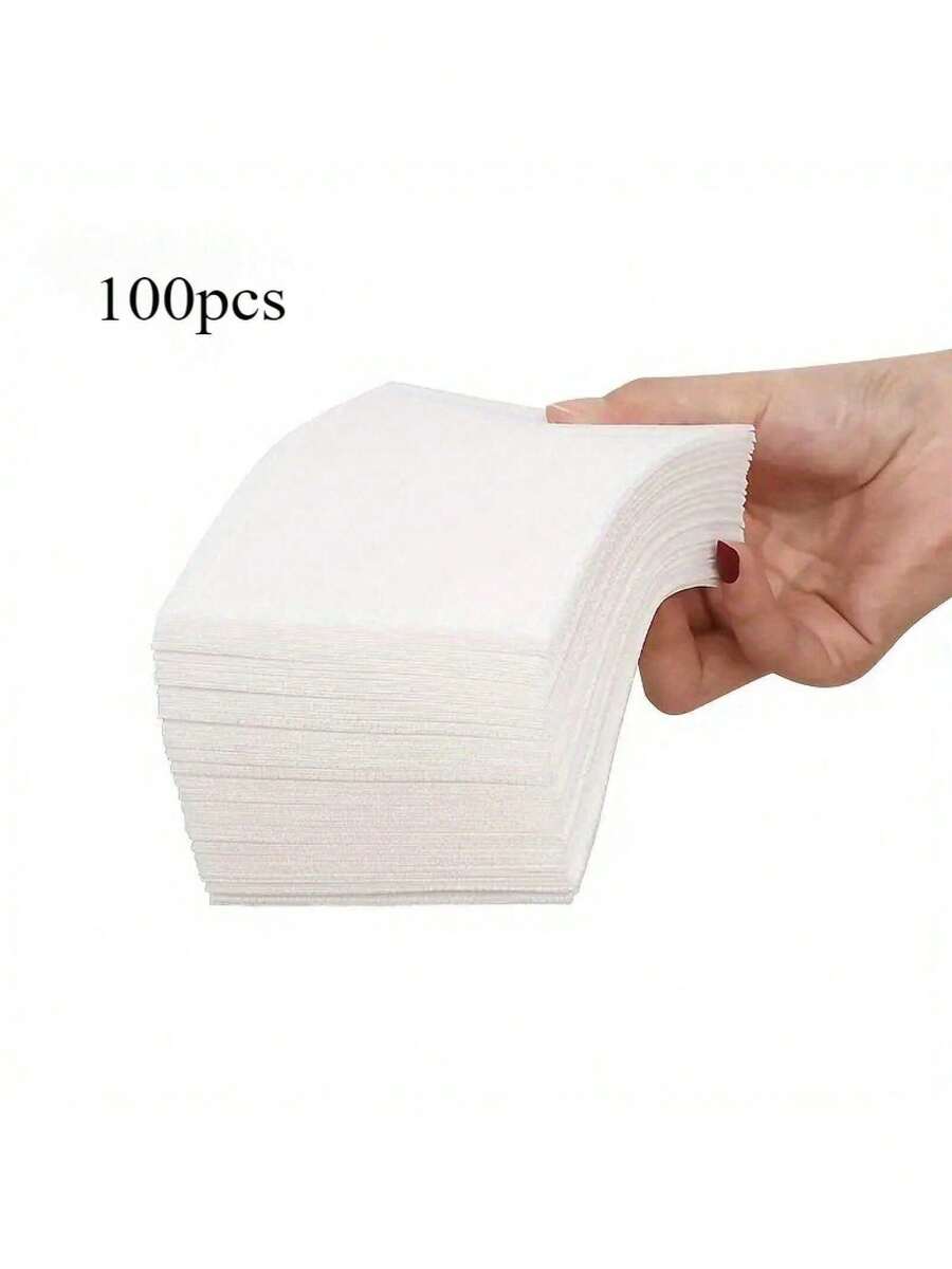 100 Sheets Color Catcher Laundry Sheets - Anti-Color Bleeding And Anti-Transfer Washing Sheets, For Mixed Washing Without Electricity - White Square - View 1