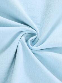 Disney Stitch And Angel Printed Pattern T-Shirts For Girls - Children's Clothing Design Short-Sleeved Casual And Cute Style Comfortable And Casual Wear All Year Round Suitable For Parties And Play Machine Washable Gift Children's Clothing Girls' Short-Sleeved Shirts - Baby Blue - View 6