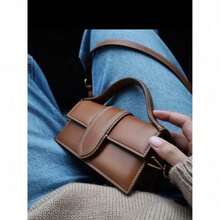 Damskie torebki typu crossbody - Wielbłąd - Zobacz 4