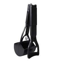 重型宠物粪便铲（半包），可折叠32英寸长弹簧手柄，适用于大型小型犬猫的庭院草坪砾石清理工具 - 彩色 - 查看 11