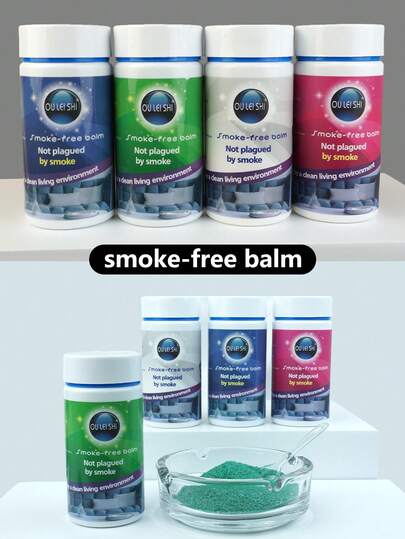 Arena mágica para cenicero, ceniceros sin humo para cigarrillos en interiores, que extinguen rápidamente el humo y absorben el hollín, previenen el humo de segunda mano, eliminan olores, ambientador, arena para cenicero de exterior