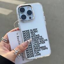 ¡Consigue una nueva funda para tu teléfono! Más Artículos: Funda para Teléfono Compatible con iPhone 17, 16E, 16, 15, 14, 13, 12, 11 Pro Max, Air, X, XR, XSMAX, 8, 7 Plus, con un Marco de Lente Plateado Metálico y una Cubierta Trasera Transparente y Suave. ¡Consigue una nueva funda para tu teléfono! - 1 pieza - Ver 9