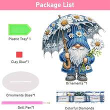 Fairyland JinWenn Decor For Home Diamonds Art Kit Decorations, Daisy Gno 1mes Diamonds Painting Kit For Adult Tabletop Gift DIY 5D Diamonds Dots Christmas Special Crystal Diamond 7.8x7.8 Inch - DP02373 - 查看 7