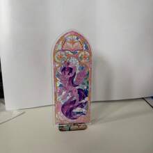 MY LITTLE PONY 我的小马驹亚克力桌面摆件，高端双层卡通人物模型，色彩缤纷的手工房间装饰，送给朋友和粉丝的最佳礼物，理想的派对中心装饰和置物架装饰 - 彩色 - 查看 4