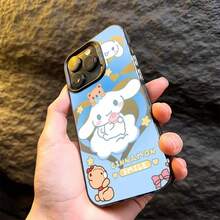 SANRIO Funda para teléfono 14 15 16 Plus 11 12 13 Pro Max 17 16e, cubierta suave de dibujos animados Hello Kitty Cinnamoroll - Mix03 - Ver 6