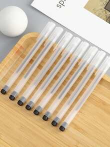 10/20/30/50支装 中性笔、圆珠笔、签字笔、黑色墨水笔、文具 - 黑色 - 查看 7