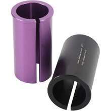 Cuelga de Postes de Sillín, Asiento de Bicicleta de Aleación de Aluminio Después del Adaptador del Tubo del Tubo del Adaptador de la Capa para la Montaña para la Montaña y Las,37327363 - Rosa Fucsia - Ver 6