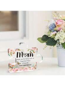 A New Transparent Acrylic Table Decoration For Mother's Day And Father's Day, A Valentine's Day Gift With A Heart - Multicolor - View 6