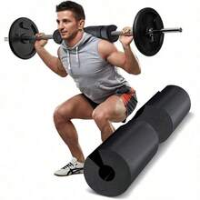 Almohadilla para Barra de Pesas para Levantamiento, Protectora para Cuello y Hombros para Sentadillas, Zancadas, Hip Thrust, Levantamiento de Pesas, Barra Recta de 25-40mm.mancuernas para ejercicio/barra para hacer ejercicio/mancuernas/pesas para hacer ejercicio - negro2886 - Ver 2