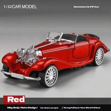 仿真 500K 合金模型車玩具 復古車模型收藏展示 - 彩色 - 查看 5
