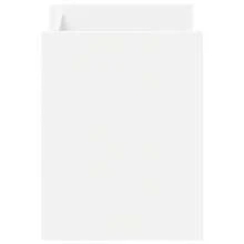 vidaXL Zeitschriftenständer Weiß 35 x 35 x 45 cm Holzwerkstoff - Weiss - Übersicht 5
