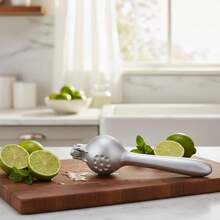 TendenciaExprimidor Limón Aluminio Reforzado Artesanal 100% Hecho MxCalidad premium - Gris - Ver 3