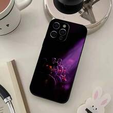 Funda de teléfono G-Fnaf-e-Fives-nights-At-Freddys compatible con  17,16,15,14,13,12,11 Plus, Pro Max, XS, cubierta de silicona suave negra, funda compatible con  17 pro max, funda de  17 pro, funda de  17, funda de  16 pro max - z8 - Ver 12