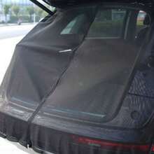 1pc L Size Magnetic Rear Door Screen (Support Rod Spacing 47.64-49.21in), Car Tailgate Anti-Mosquito Sunshade Mesh Screen, Magnetic Camping Accessories, Trunk Magnetic Mesh Screen, Anti-Insect Sunshade Curtain - Sunshade Curtain - View 2