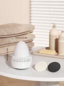 1PC New Electric Foot Grinder For Removing Dead Skin, Charge,Calluses, And Feet. Household Exfoliation And Foot Grinding M - White - View 7