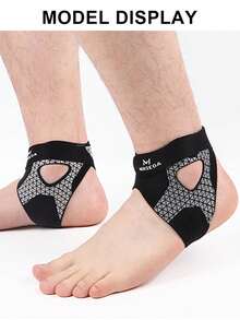 1pc Adjustable Thin Breathable Ankle Strap For Running, Cycling, Basketball, Soccer, Badminton - Multicolor - View 11