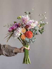 6pcs Flower Arranging Tool Set, Including Rose Thorn Remover, Pruning Shears, 1 Pair Gloves, And 3 Rolls Floral Tape, Suitable For Valentine's Day, Gifts, Flower Shops, And Weddings - Multicolor - View 6